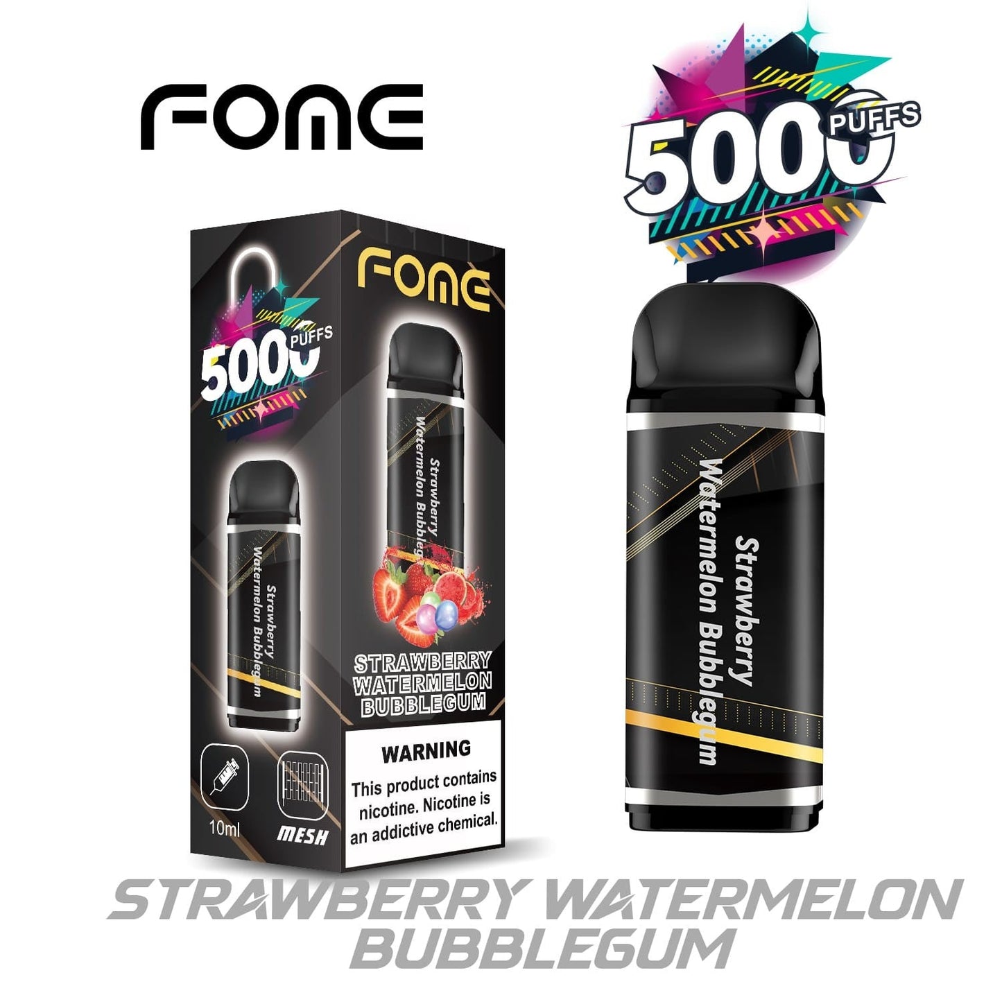 FOME REFILLABLE 10,000 PFF Device Double Flavor