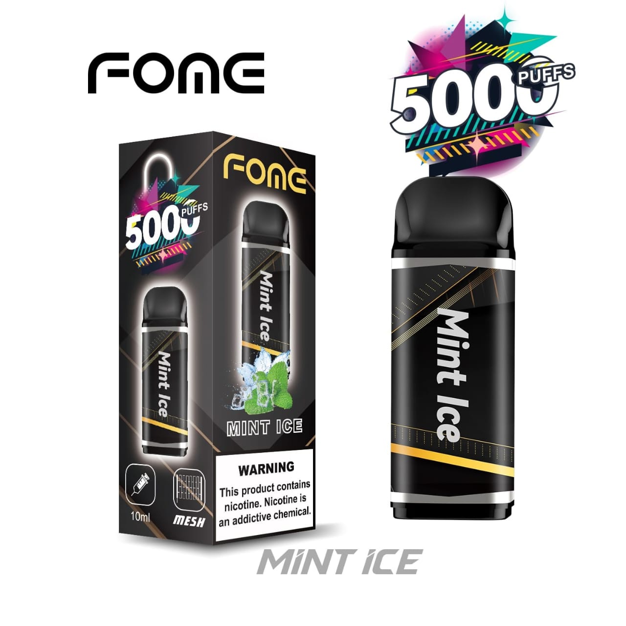 FOME REFILLABLE 10,000 PFF Device Double Flavor