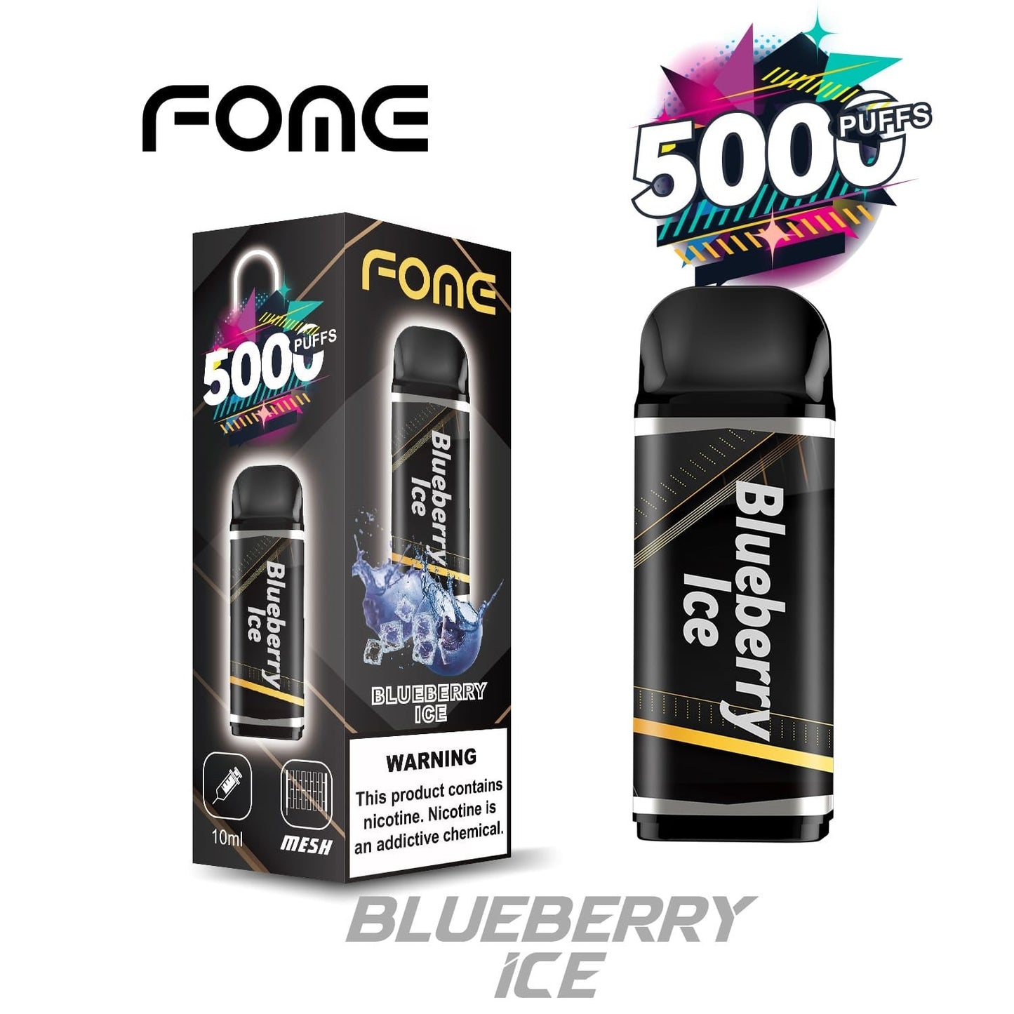 FOME REFILLABLE 10,000 PFF Device Double Flavor